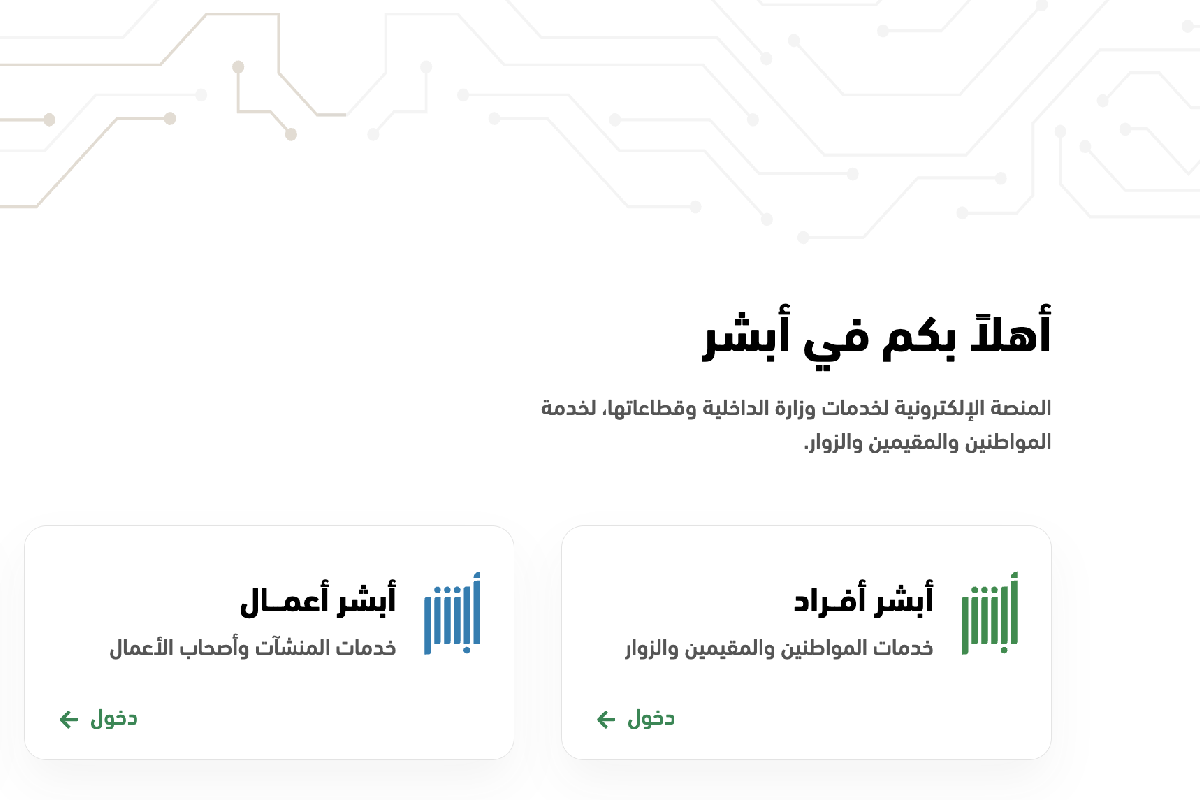 كيفية تجديد الإقامة في السعودية عبر منصة أبشر ورسوم التجديد 2024