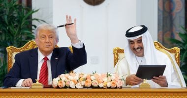 أمير قطر يفاجئ ترامب بهدية غير متوقعة بعد توقيع اتفاقيات تاريخية