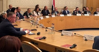 وزير الاستثمار يجتمع مع رؤساء عدد من كبرى الشركات والمجموعات الروسية