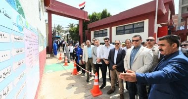 وزير الإسكان ومحافظ الشرقية يختتمان جولتهما بتفقد محطة تنقية مياه شرب العزيزية