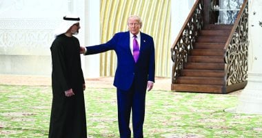 الرئيس الأمريكى دونالد ترامب يزور جامع الشيخ زايد الكبير.. صور