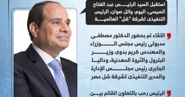 الرئيس السيسى يؤكد حرص مصر على سداد مستحقات الشركات لتعزيز الثقة.. إنفوجراف