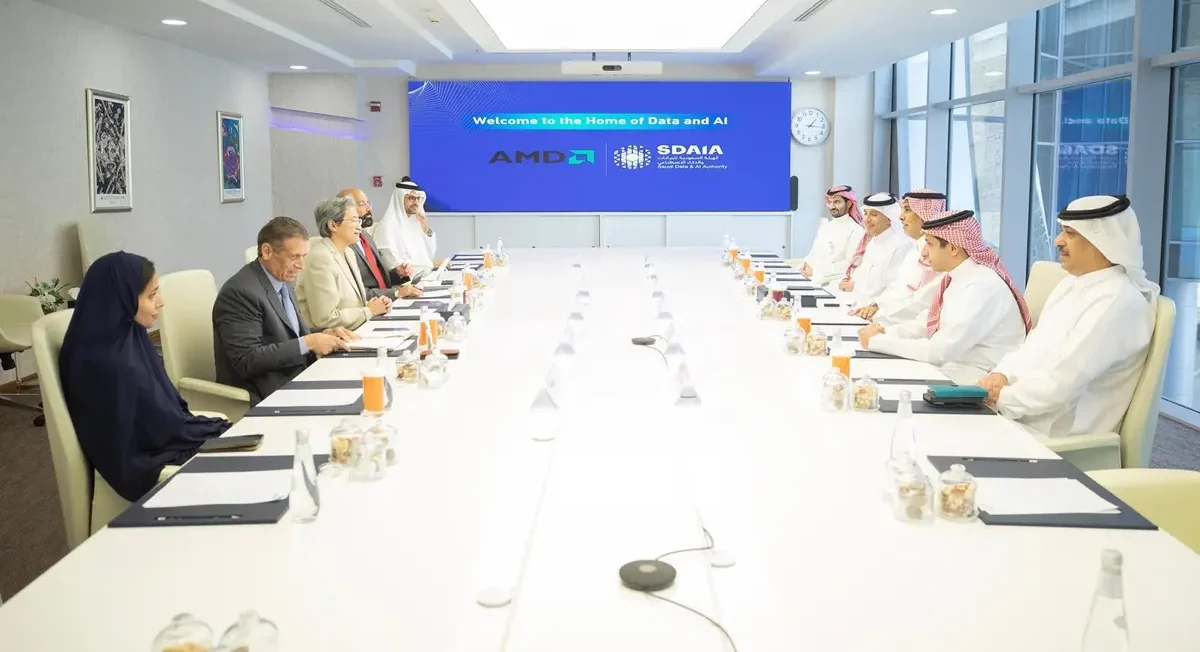 #سدايا و #AMD يبحثان تطوير التعاون في البيانات و #الذكاء_الاصطناعي